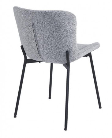 Стул Avn- FIX Grey Boucle серый