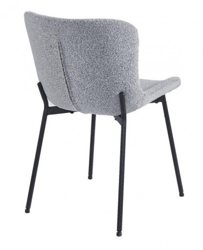 Стул Avn- FIX Grey Boucle серый