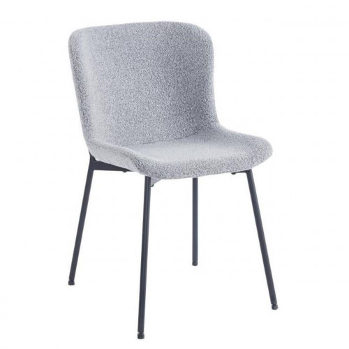 Стул Avn- FIX Grey Boucle серый
