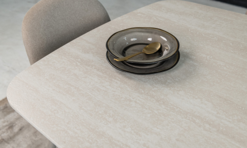 Стол керамический раскладной VTR- ТМL-997-1 (Парис) крема марфиль / бежевый   