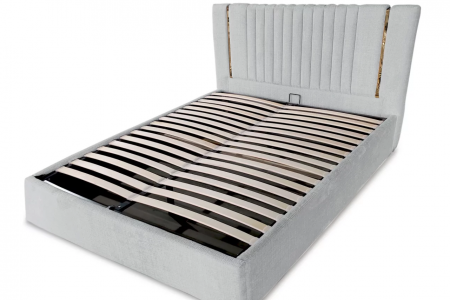 Кровать с подьемным механизмом CRV- Rosetta Silver breeze charm 180*200  