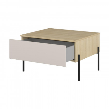 Стол кофейный Helvetia ORE 24LKOG98 (дуб Линдберга/кашемир)