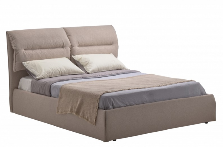 Кровать с подъемным механизмом BIO- Сандра (бежевый)    