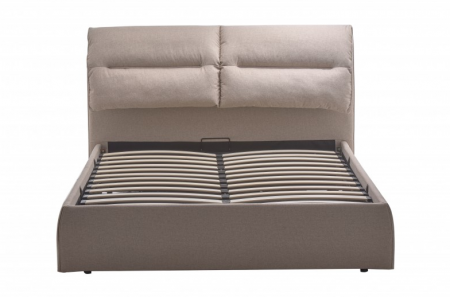 Кровать с подъемным механизмом BIO- Сандра (бежевый)    