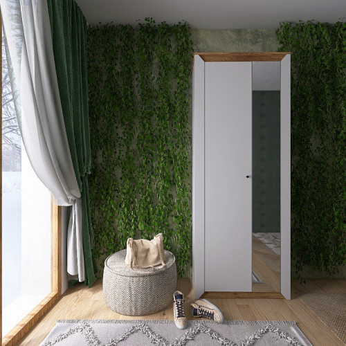 Прихожая(модульная) EVR- Нордик-5 дуб Сонома + белый