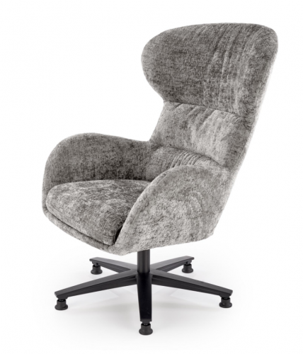 Кресло мягкое HALMAR FRANCO (серый)  