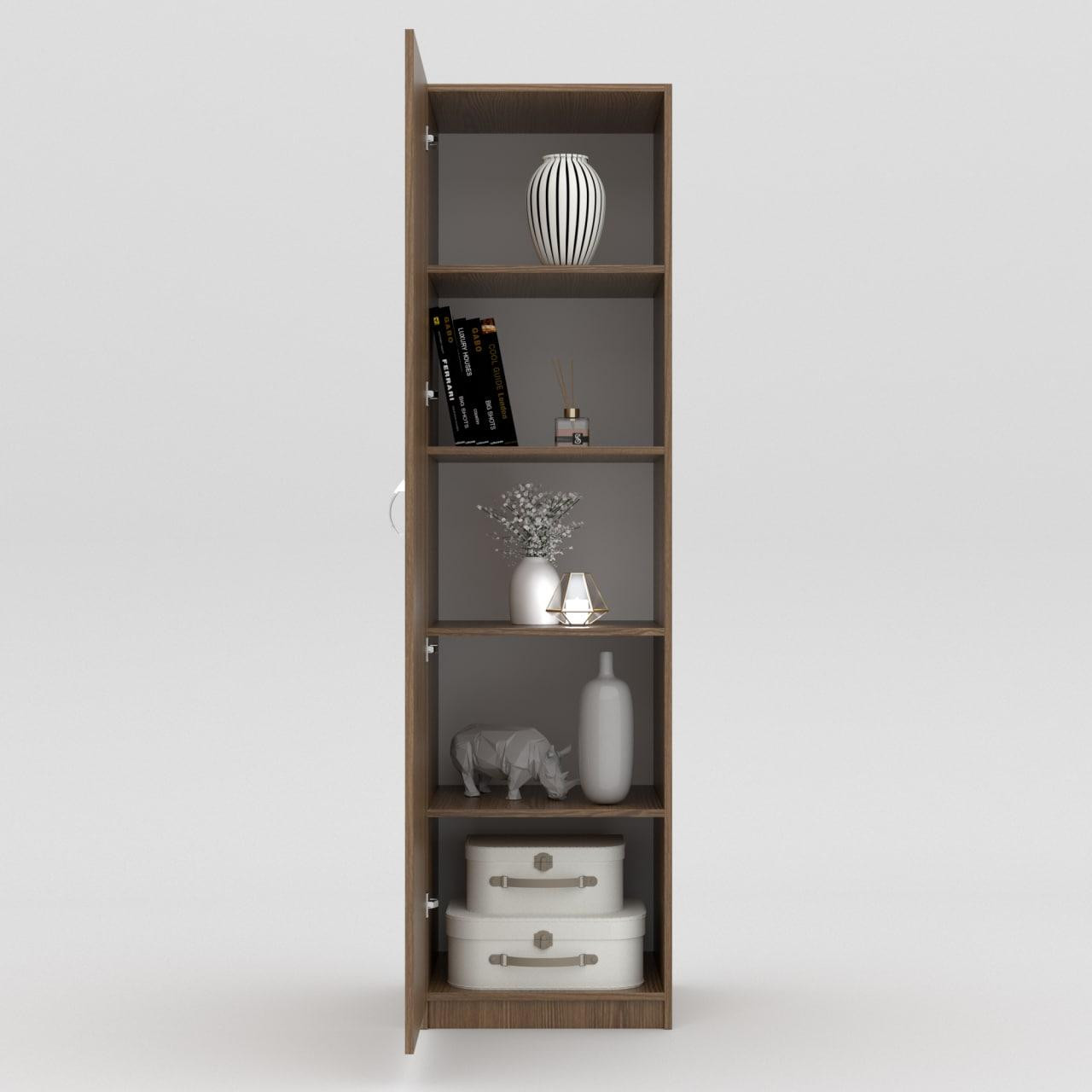 Шкаф с полками 195х50х52 cм KOD- ШК-50-4/П