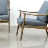 Комплект мебели деревянный CRU- Буки (софа, 2 кресла, стол) km08205