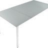 Стол обеденный CON- MATT GREY GLASS 130-180 см 