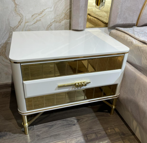 Спальный комплект Art-Deco EXI- Ташкент с кроватью 180*200 и 6-дверным шкафом