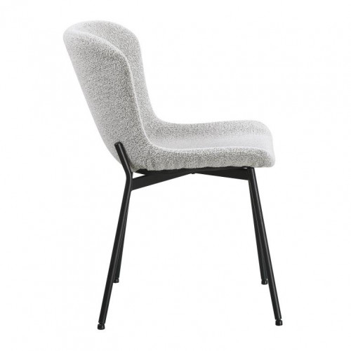 Стул Avn- FIX Light Grey Boucle светло-серый