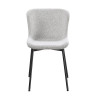 Стул Avn- FIX Light Grey Boucle светло-серый