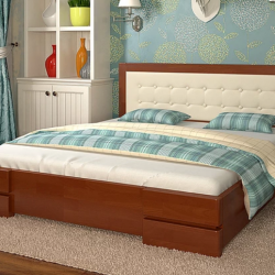 Кровать деревянная RBV- Регина (высота царги 28 см)