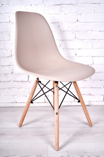 Кухонный комплект Ont- Винцензо 120 бежевый прямоугольный стол + 4 Стула Classic (Осако)