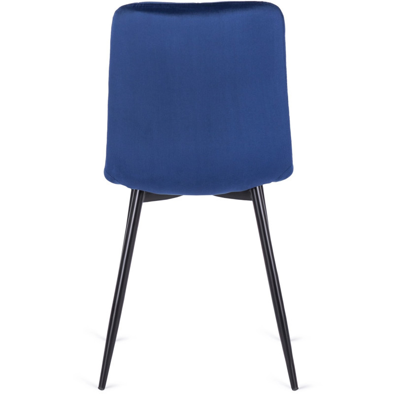 Стул обеденный MEBEL ELITE Piado велюр темно-синий 