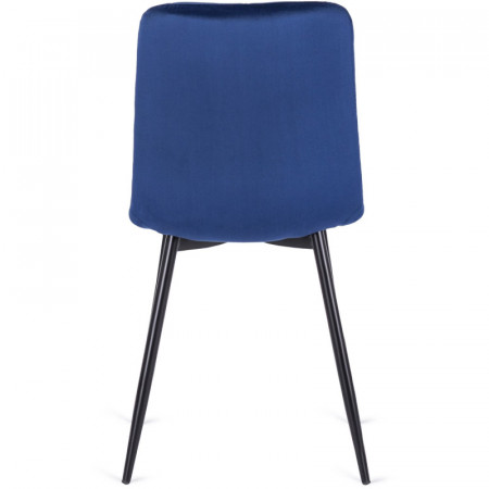 Стул обеденный MEBEL ELITE Piado велюр темно-синий 