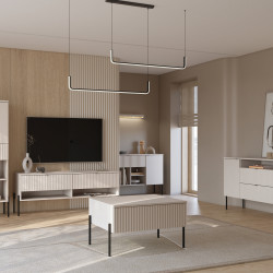 Комплект в гостиную Helvetia ORE (кашемир/кашемир в рубчик)