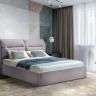 Кровать с подъемным механизмом BIO- Сандра (серый)    