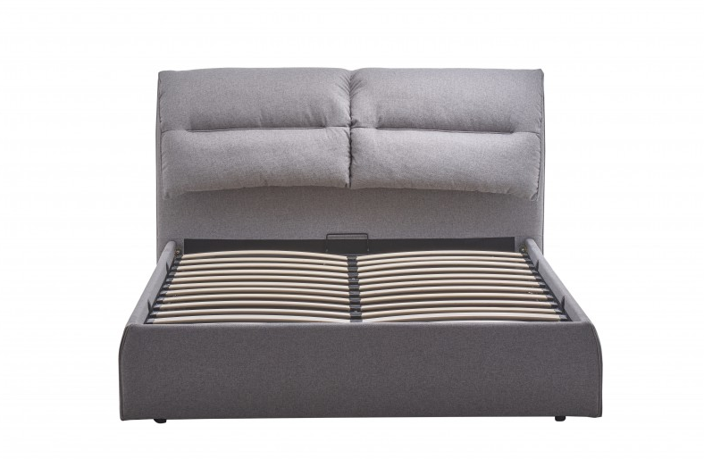 Кровать с подъемным механизмом BIO- Сандра (серый)    