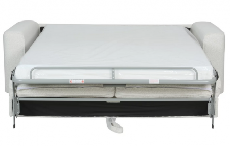 Диван-кровать с эффектом памяти CRV- Cosmo Swan feather 3-местный раскладной,белый