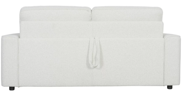 Диван-кровать с эффектом памяти CRV- Cosmo Swan feather 3-местный раскладной,белый