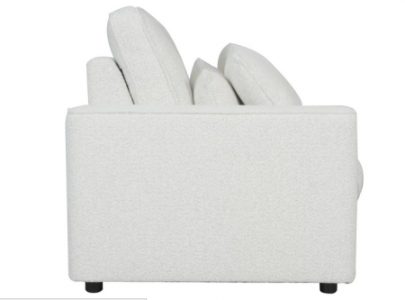 Диван-кровать с эффектом памяти CRV- Cosmo Swan feather 3-местный раскладной,белый