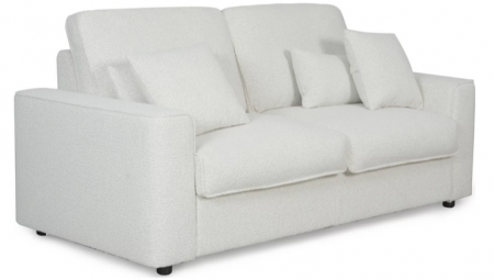 Диван-кровать с эффектом памяти CRV- Cosmo Swan feather 3-местный раскладной,белый