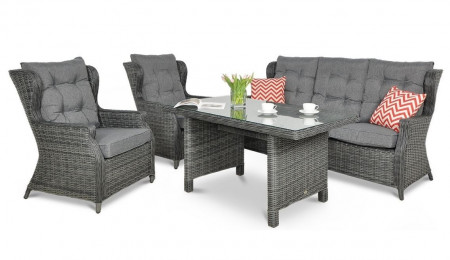 Комплект для отдыха INT- Trivento Dining Dark grey