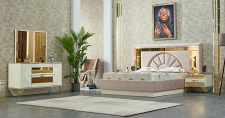 Спальный комплект Art-Deco EXI- Ташкент с кроватью 180*200 без шкафа