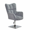 Офисное кресло OND- Oliver (Оливер) Б-Т серый B-1004 4-CH-BASE