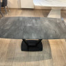 Стол обеденный Avn- NIKA 125-165x80 Irony Mat (темно-серый)