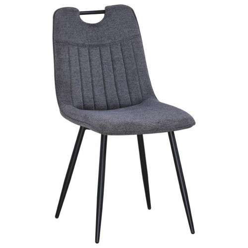 Стул Avn- KIP Grey Burlap серый