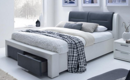 Кровать с мягким изголовьем PL- Halmar CASSANDRA S 160