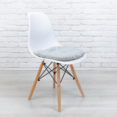 Кухонный комплект Ont- Винцензо 120 белый прямоугольный стол + 4 Стула Classic (Осако)