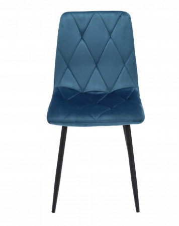 Стул обеденный MEBEL ELITE Piado велюр синий