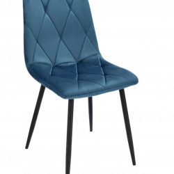 Стул обеденный MEBEL ELITE Piado велюр синий