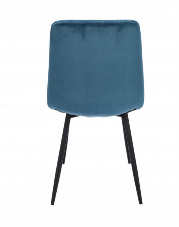 Стул обеденный MEBEL ELITE Piado велюр синий