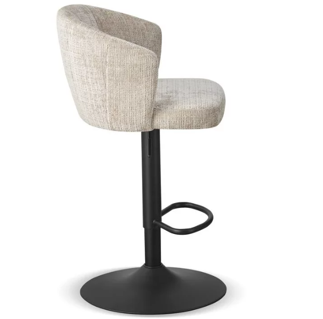 Барный стул CRV-  Gear, Powder dawn charm поворотный, регулируемый по высоте