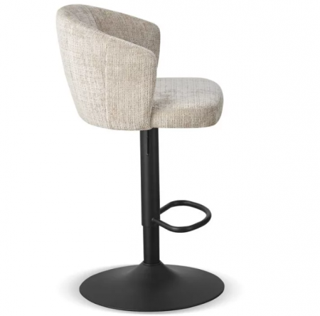 Барный стул поворотный CRV-  Gear (Powder dawn charm) регулируемый по высоте