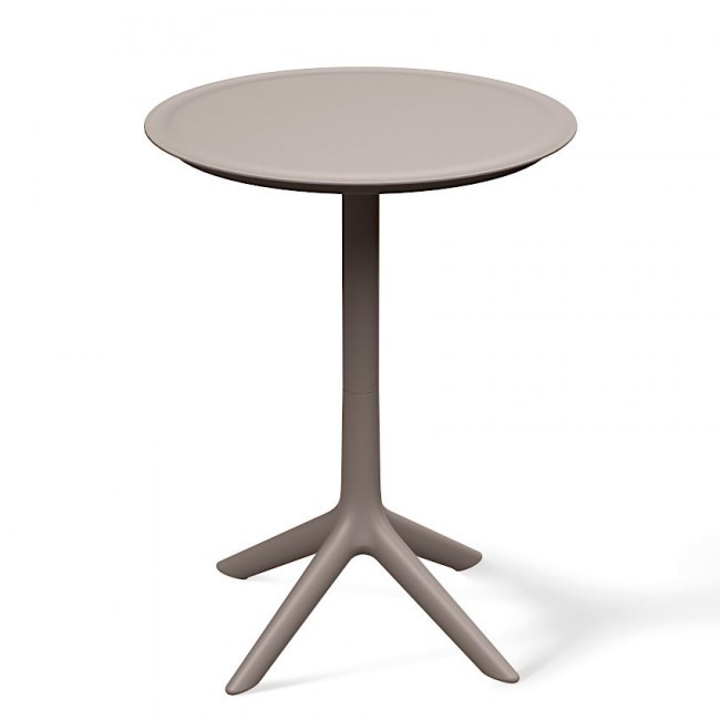 Стол для бистро уличный VLL- FERNE Rimo (коричневый, белый, кирпичный)