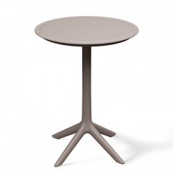 Стол для бистро уличный VLL- FERNE Rimo (коричневый, белый, кирпичный)