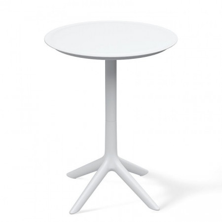 Стол для бистро уличный VLL- FERNE Rimo (коричневый, белый, кирпичный)