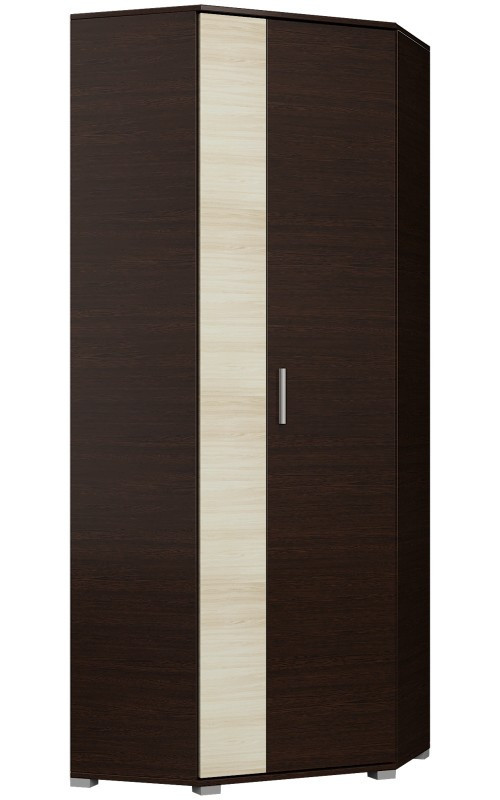 Прихожая(модульная) EVR- Бриз-3 венге темный + дуб молочный