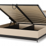 Кровать двухспальная с подъемным механизмом TOP- Тренд / Trend бежевый 1,6