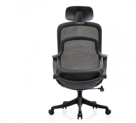 Компьютерное кресло поворотное INI- COLE в черном цвете   