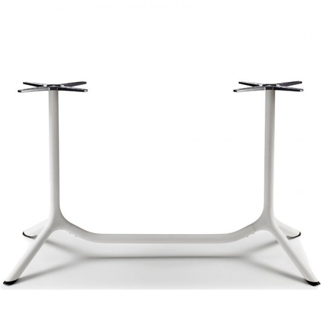 База для стола с двумя колоннами VLL- SCAB Tripé Double H73 (белый; черный)