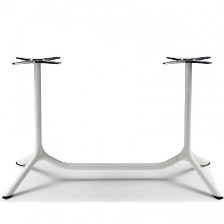 База для стола с двумя колоннами VLL- SCAB Tripé Double H73 (белый; черный)