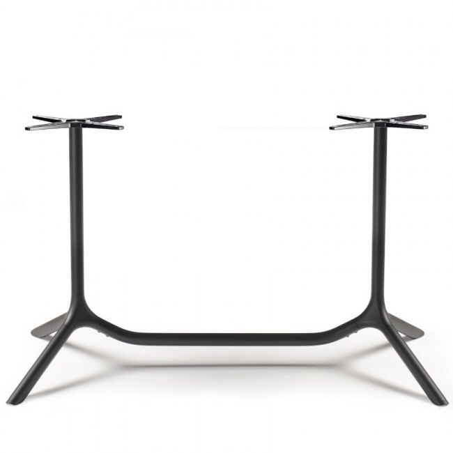 База для стола с двумя колоннами VLL- SCAB Tripé Double H73 (белый; черный)