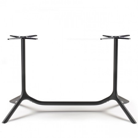База для стола с двумя колоннами VLL- SCAB Tripé Double H73 (белый; черный)