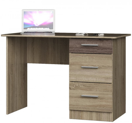 Стол письменный EVR- Школьник-4 дуб Сонома + трюфель